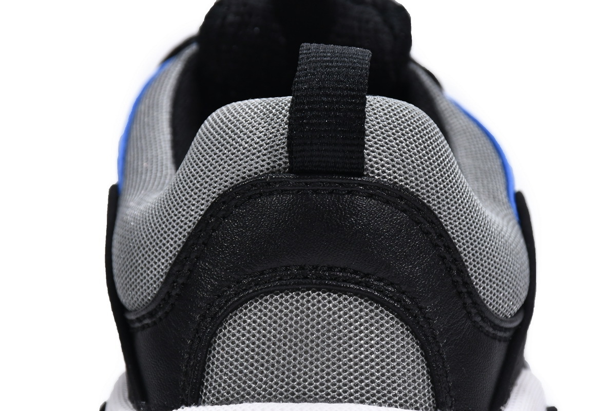  W2CA1 4124 Balenciaga Triple S Black White Blue