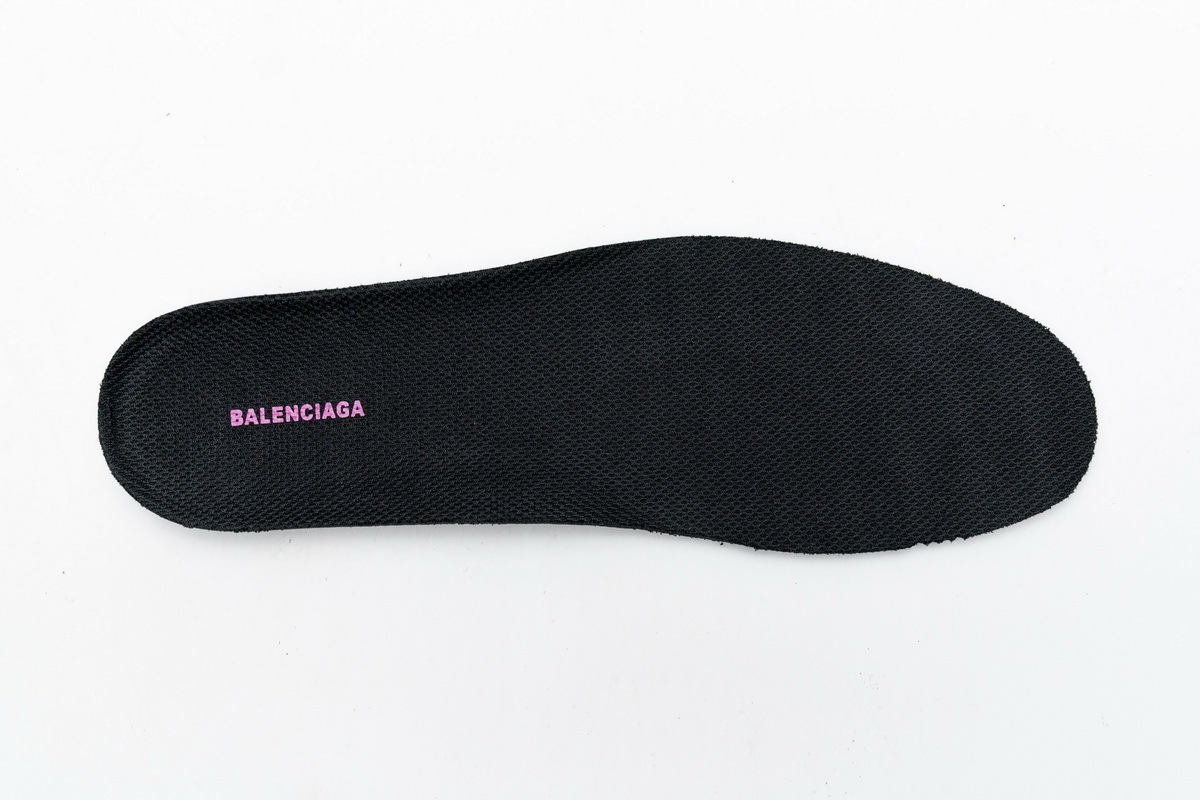  W2FA1 1022 Balenciaga Triple S Letter Black Pink
