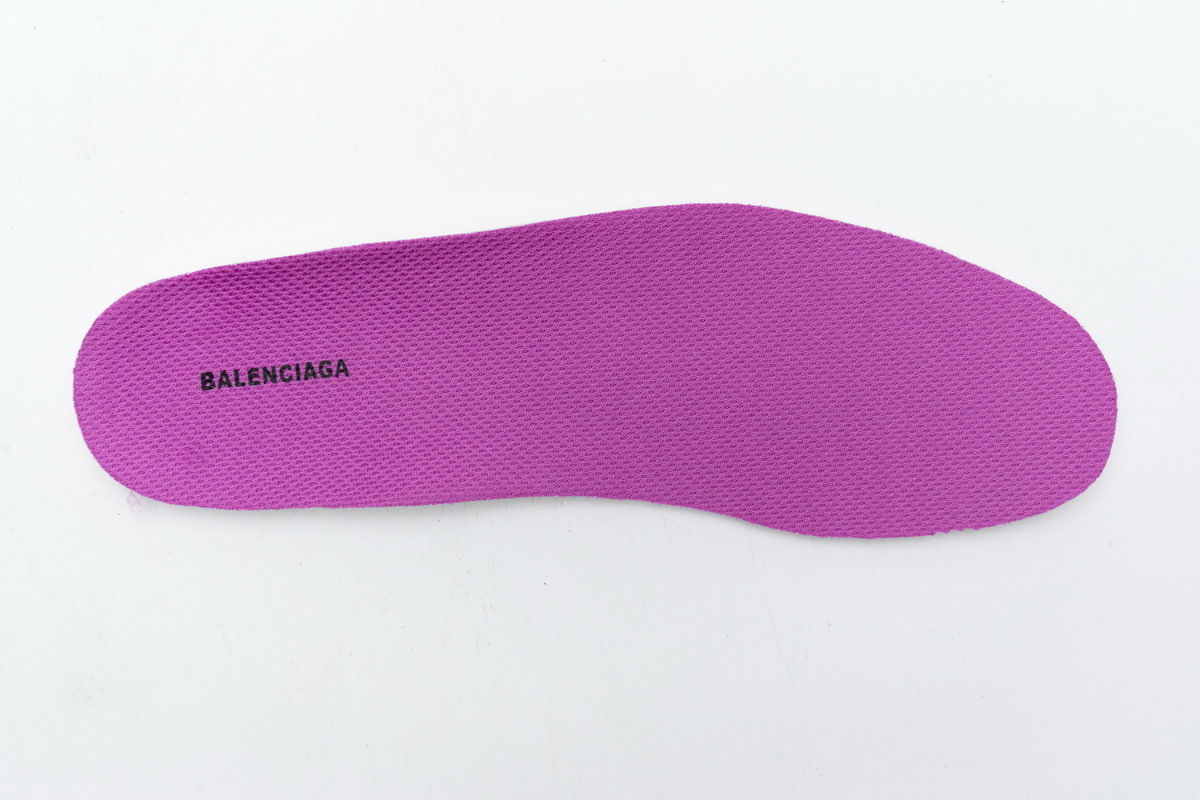  W2FA1 7634 Balenciaga Triple S Letter Pulm Powder
