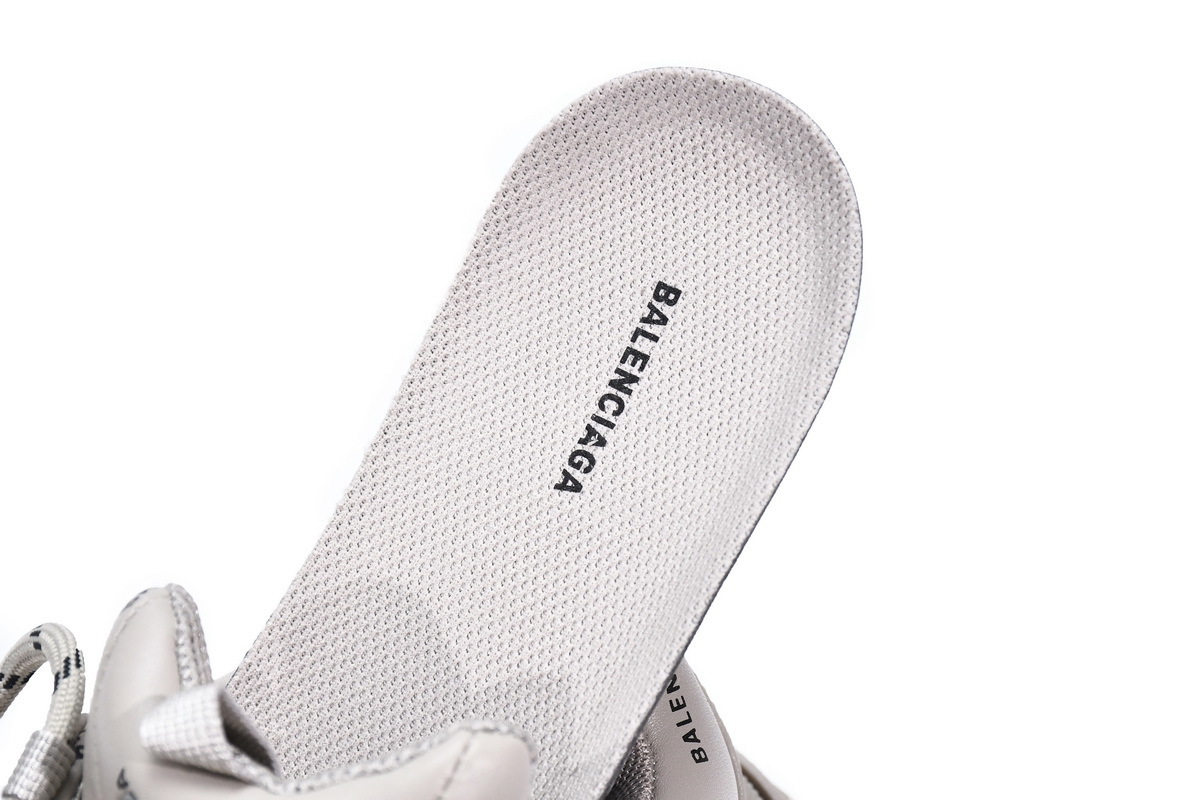  W2FA1 9710 Balenciaga Triple S Letter Beige