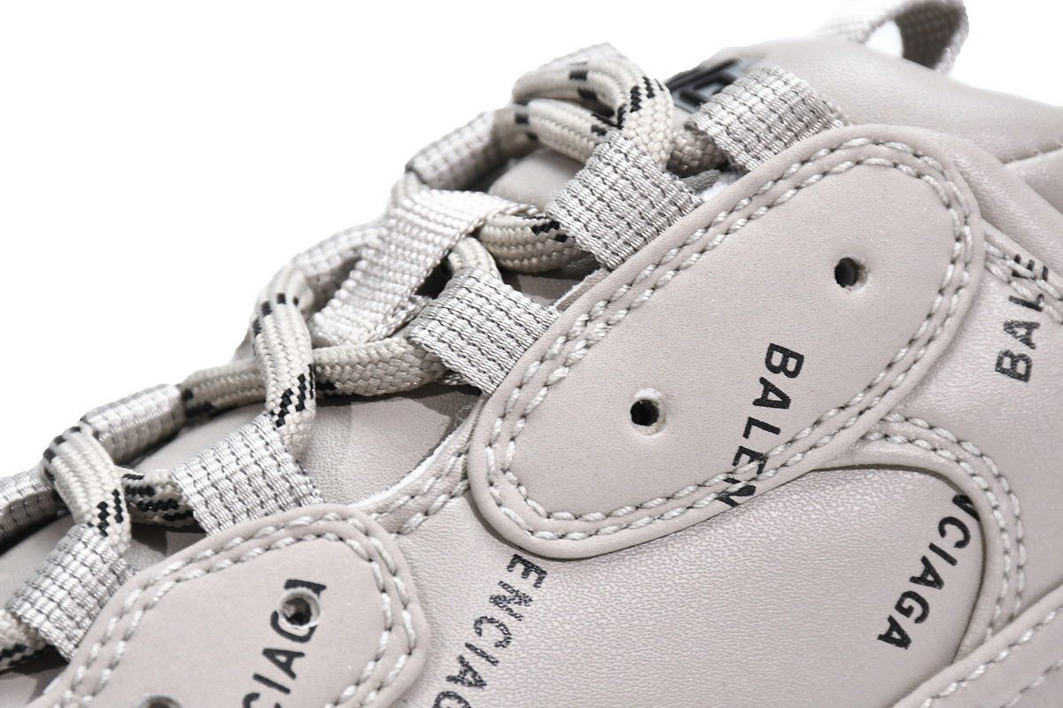  W2FA1 9710 Balenciaga Triple S Letter Beige
