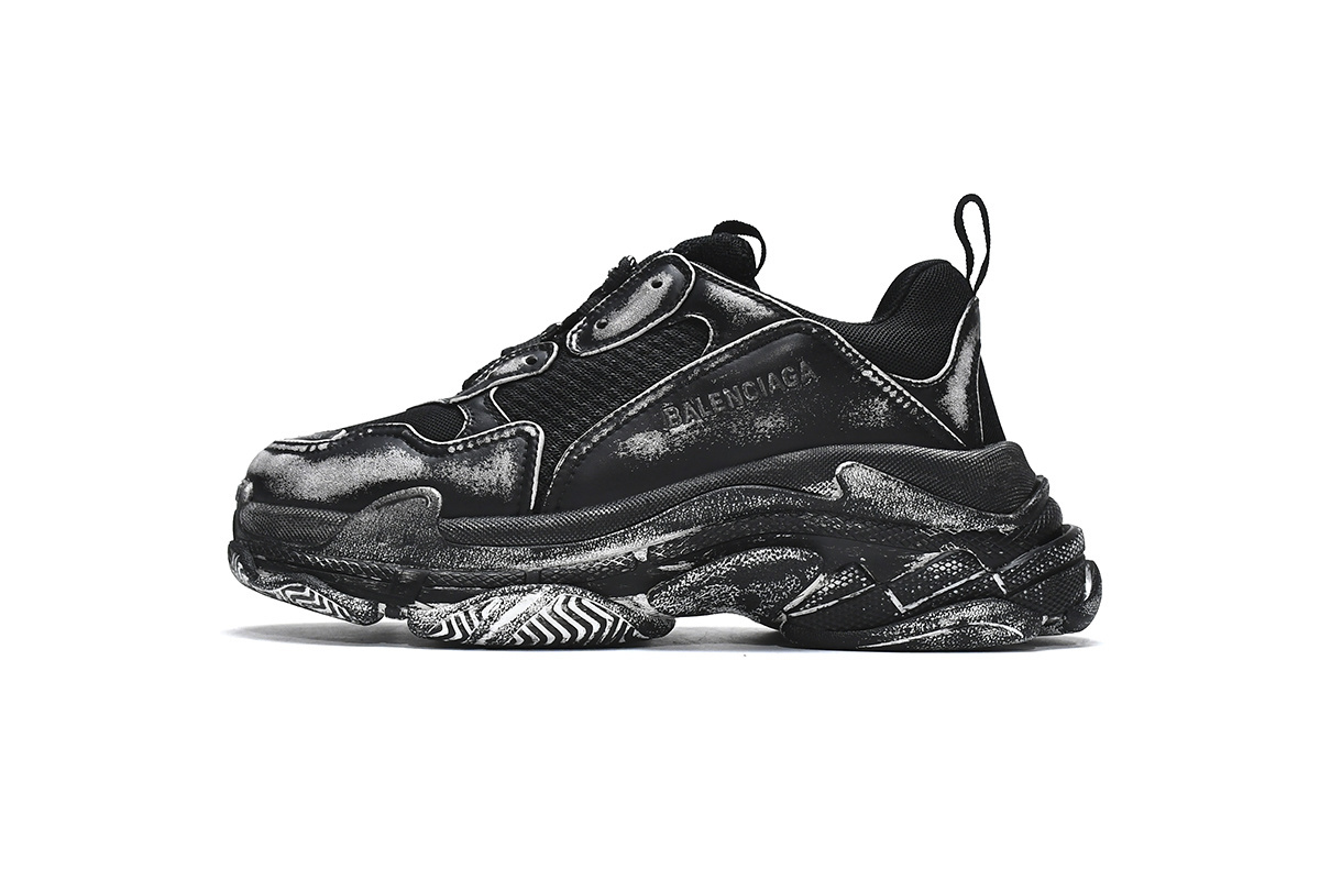  WN3 1000 Balenciaga Triple S Black