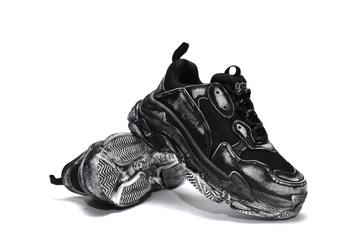  WN3 1000 Balenciaga Triple S Black
