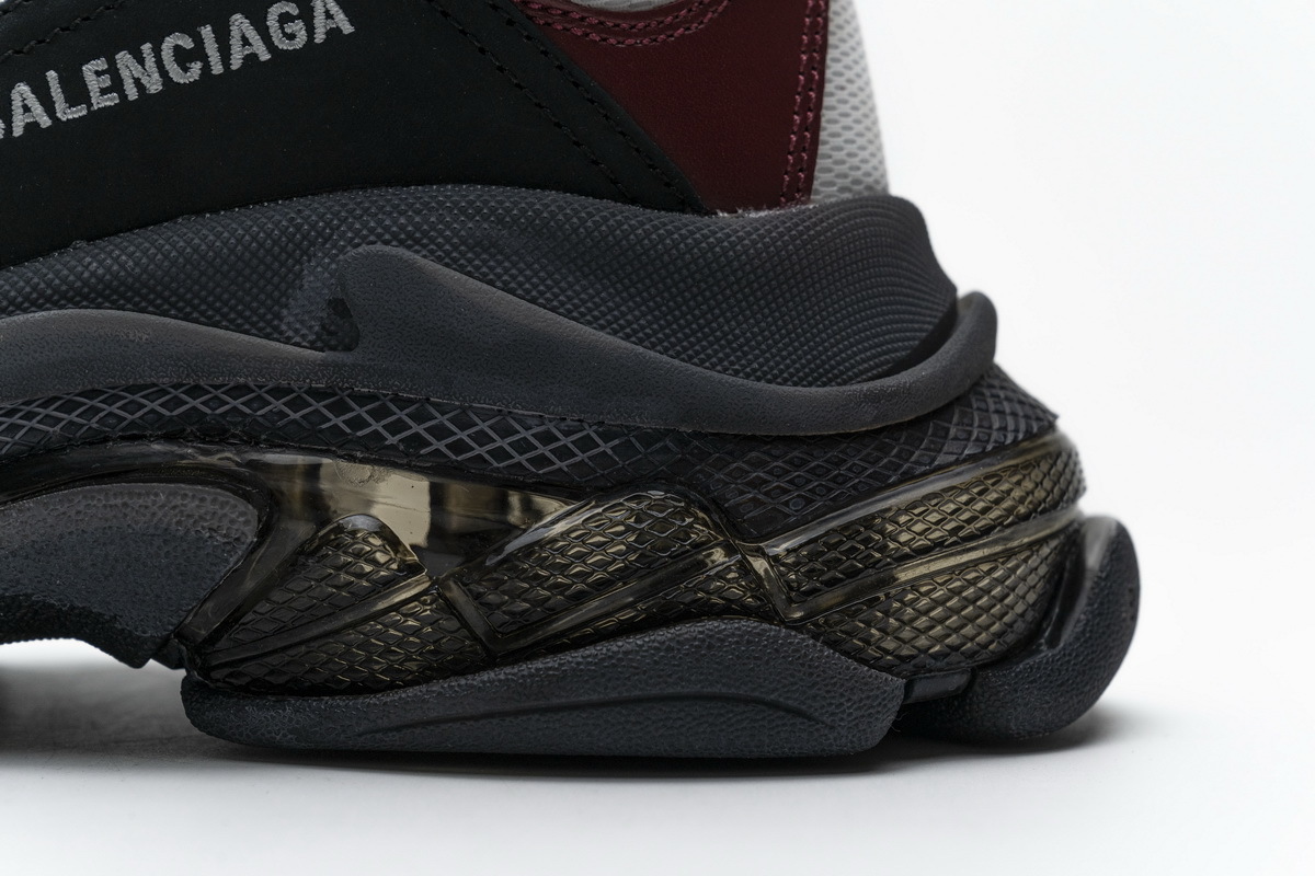 Balenciaga Triple S Black Brown Red 541624 W09O1 2268