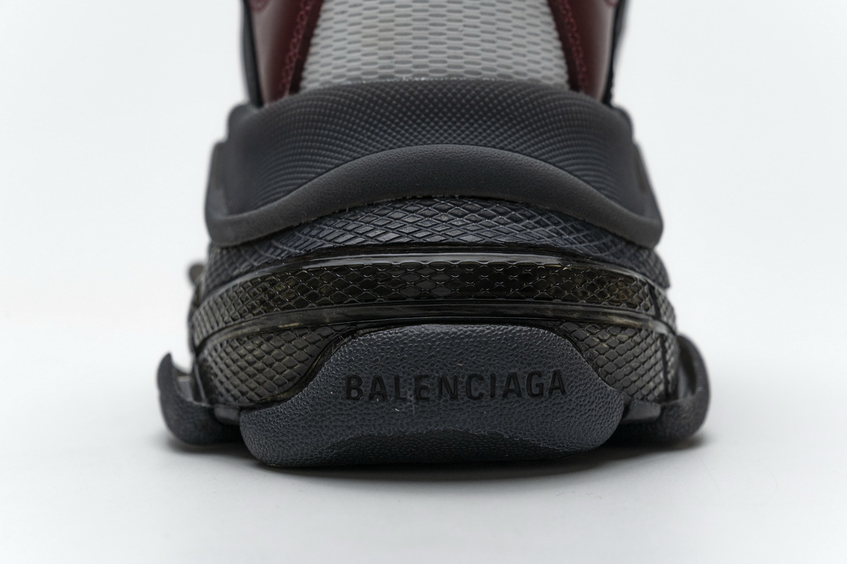 Balenciaga Triple S Black Brown Red 541624 W09O1 2268