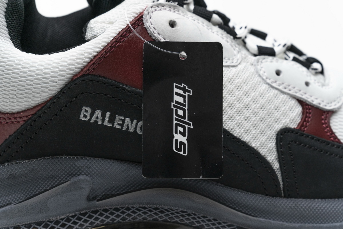 Balenciaga Triple S Black Brown Red 541624 W09O1 2268