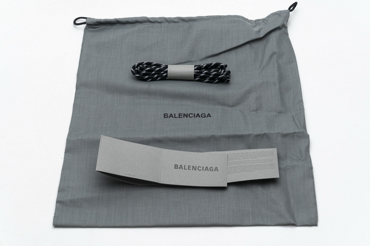 Balenciaga Triple S Black Silver 541624 W09E1 7320