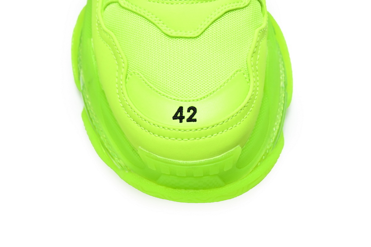 Balenciaga Triple S Fluorescein 544351 WZFF1 7320