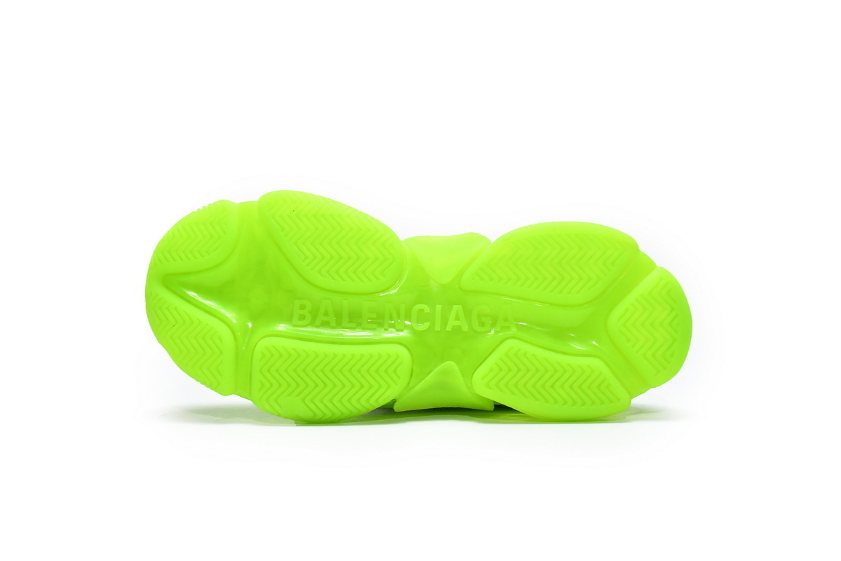 Balenciaga Triple S Fluorescein 544351 WZFF1 7320