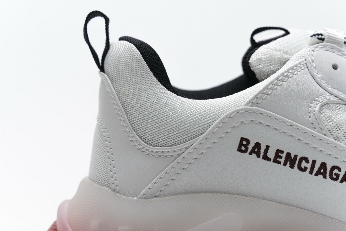 Balenciaga Triple S Milk White Black 0625 W09O1