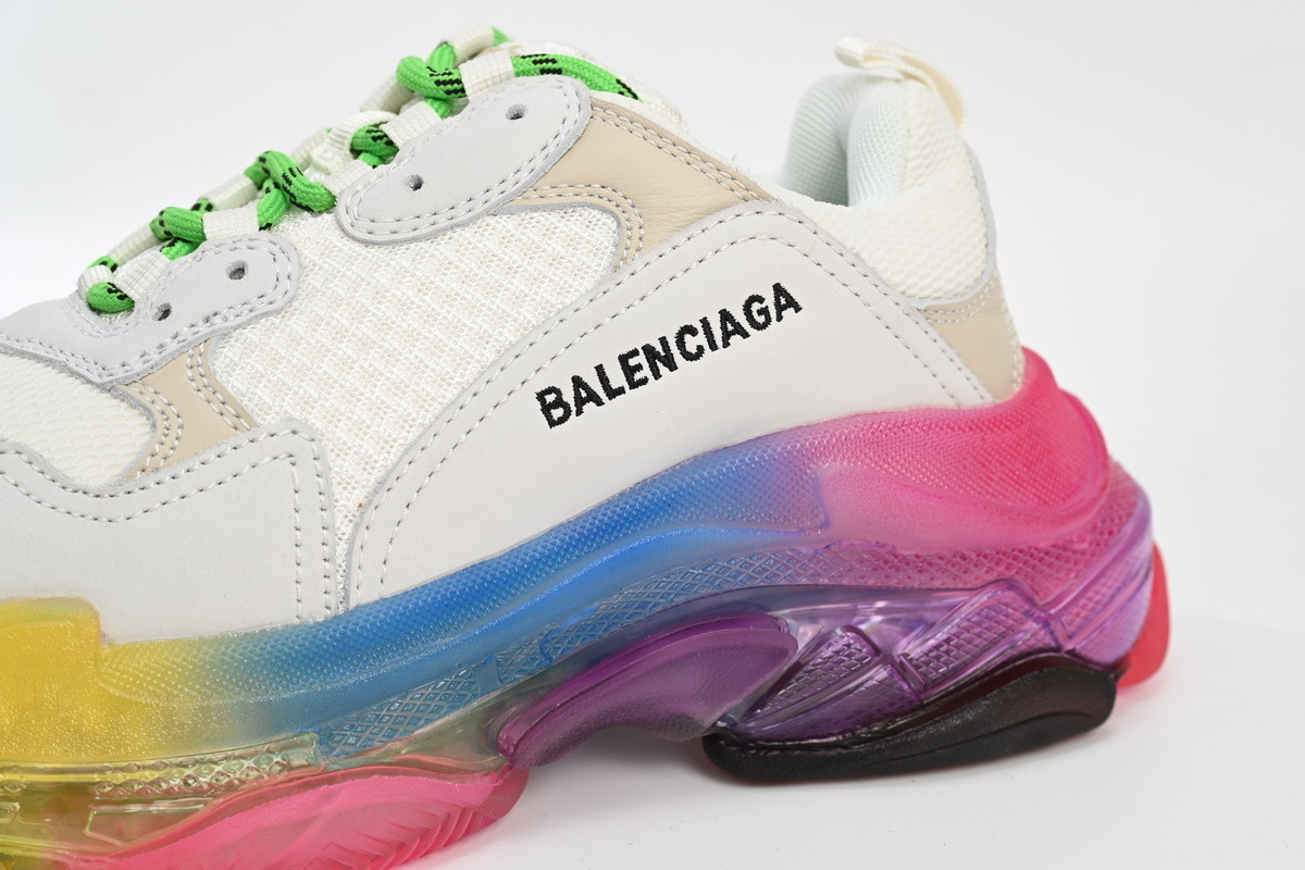 Balenciaga Triple S Rainbow 544351 W09E1 1895