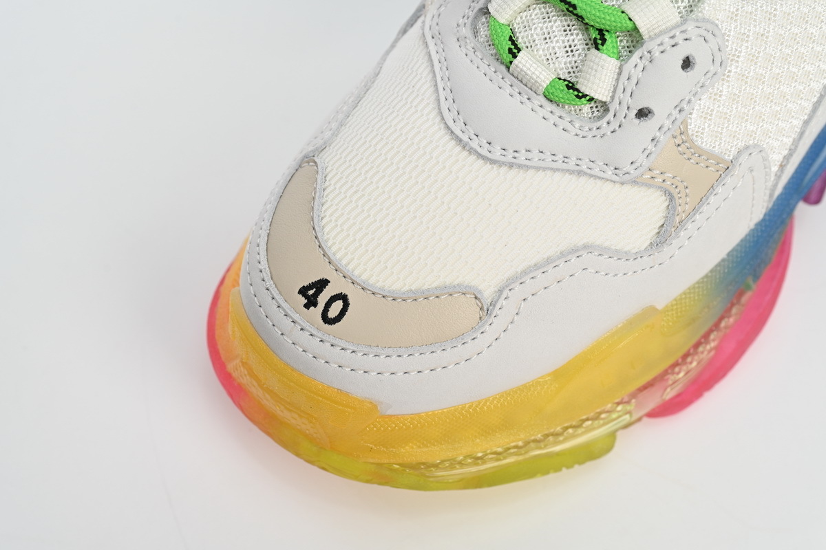 Balenciaga Triple S Rainbow 544351 W09E1 1895