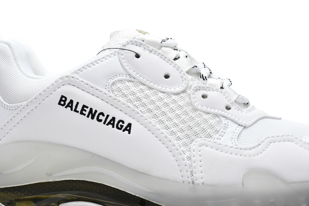 Balenciaga Triple S White Carbon Ash 544351 W0901 9001