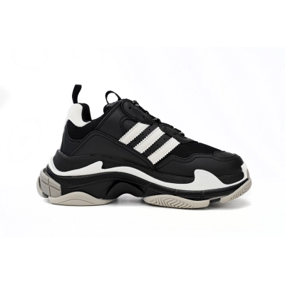 Adidas x Balenciaga Triple S Black And White 712764 W2ZB2 1090 02