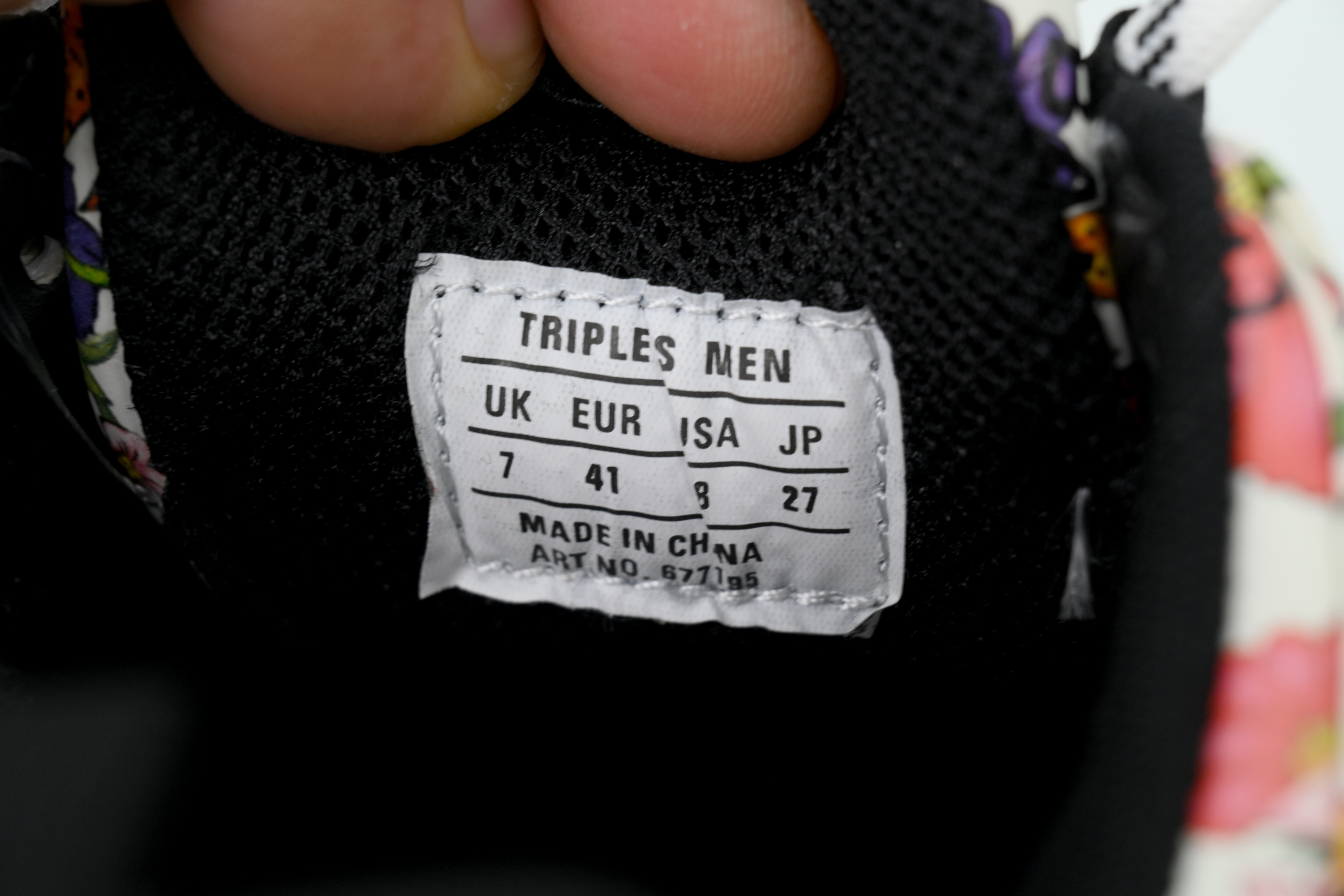 CA0LJ Gucci x Balenciaga Triple S Flowers And Plants