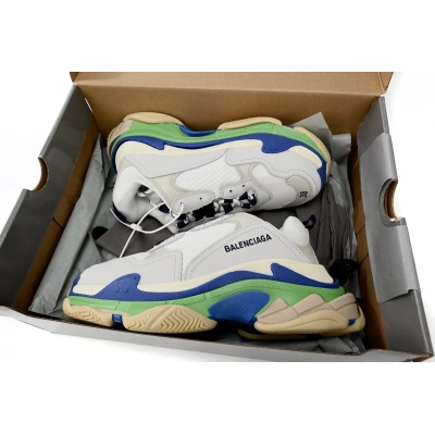 CA0LJ W09E1 1900 Balenciaga Triple White Blue Green 02