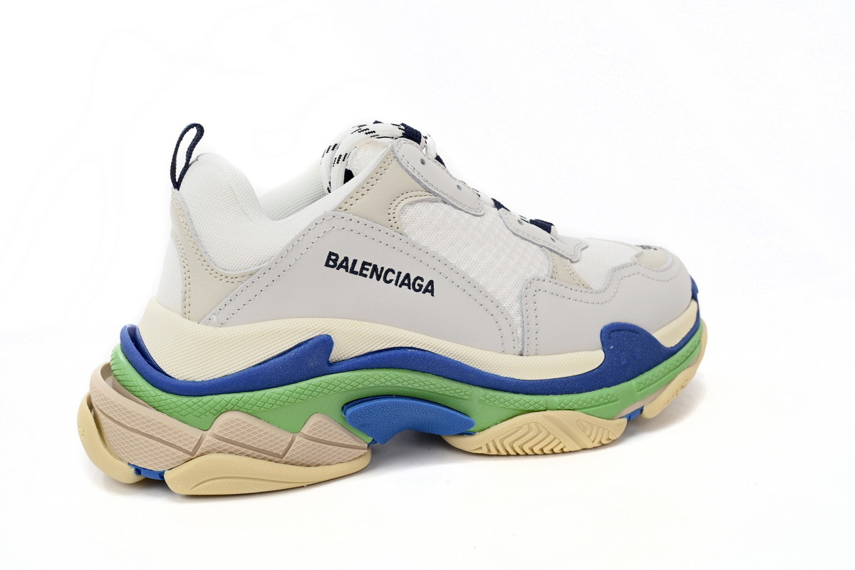 CA0LJ W09E1 1900 Balenciaga Triple White Blue Green