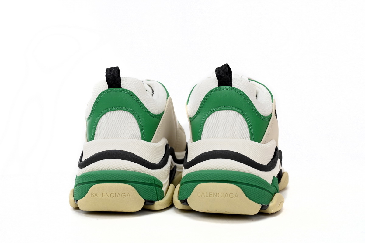 CA0LJ W09O1 9090 Balenciaga Black And White Green