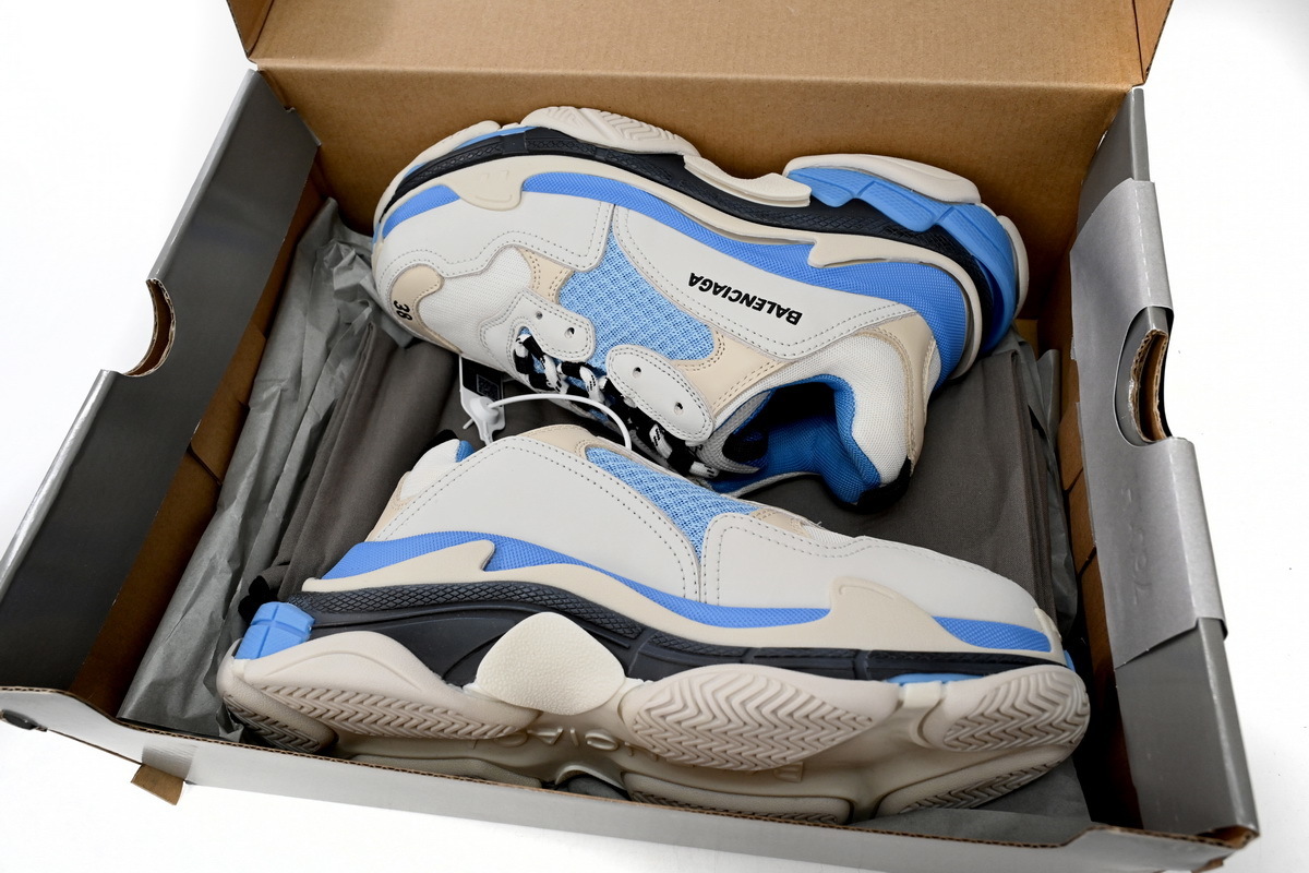 CA0LJ W09O5 9039 Balenciaga White Blue Net