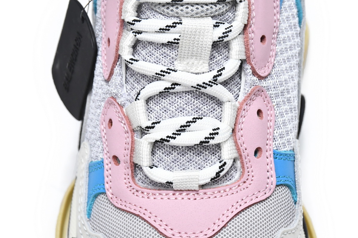 CA0LJ W09OH 4196 Balenciaga Triple S Tide Pink