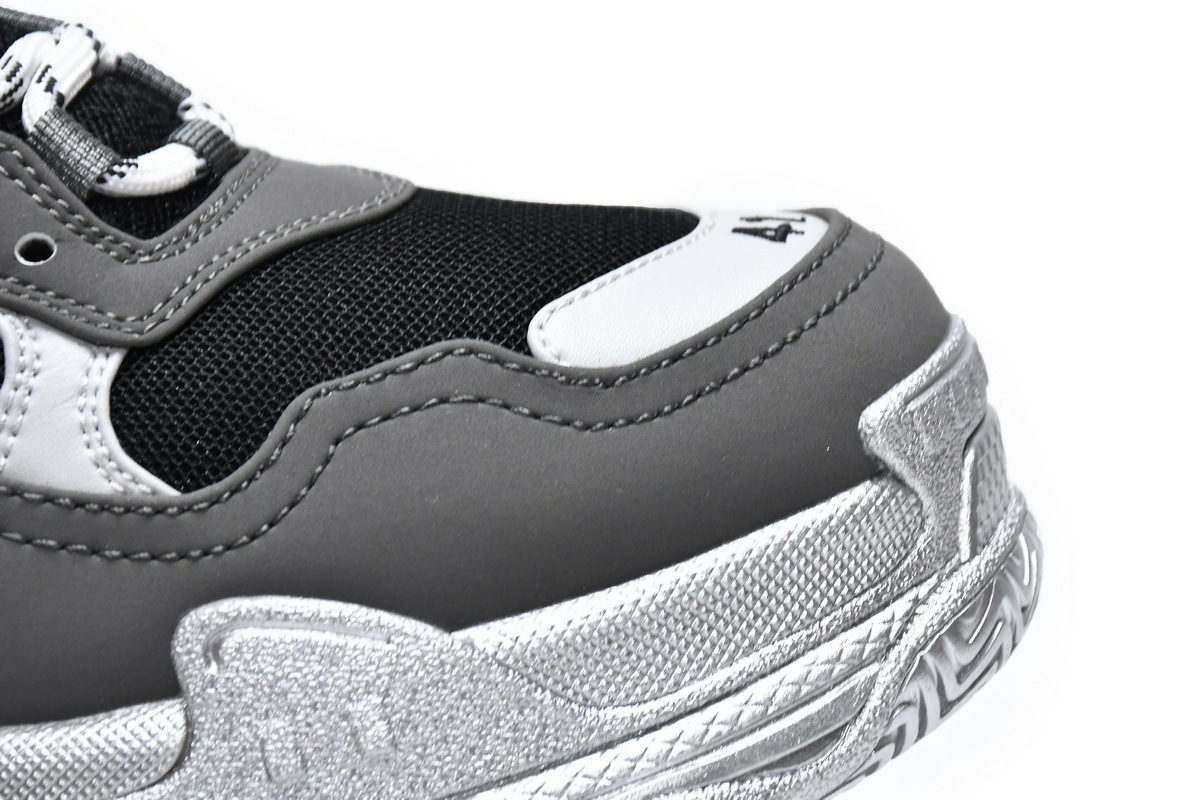 CA0LJ W2FA1 9108 Balenciaga Triple S Graded Grey