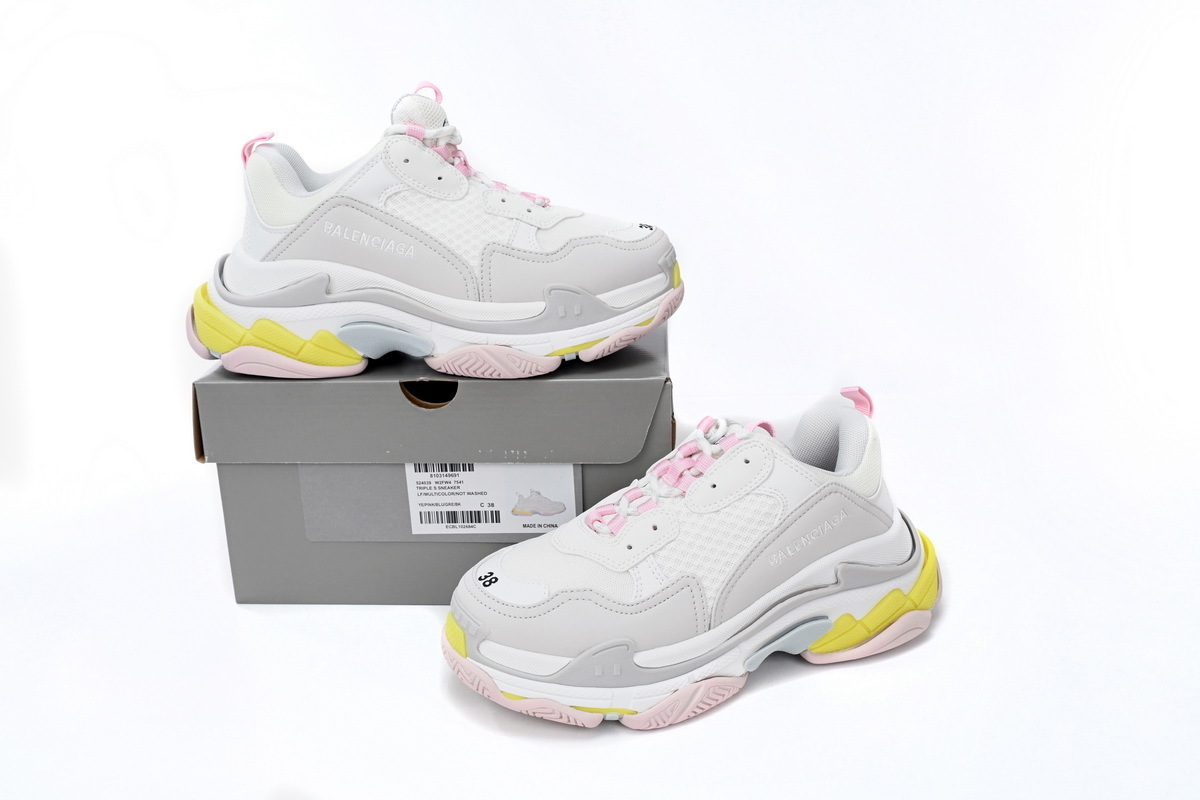 CA0LJ W2FW4 7541 Balenciaga Triple Light Pink