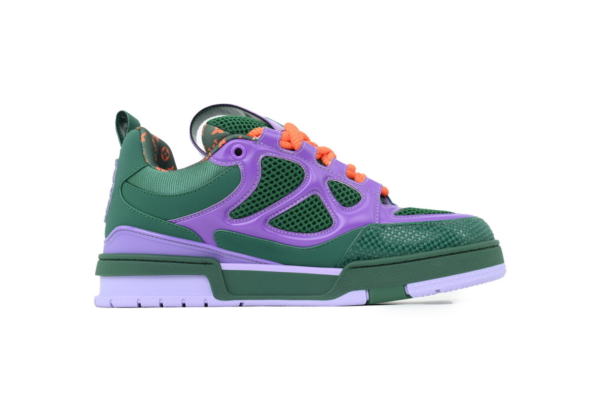 LOUIS VUITTON Green Purple