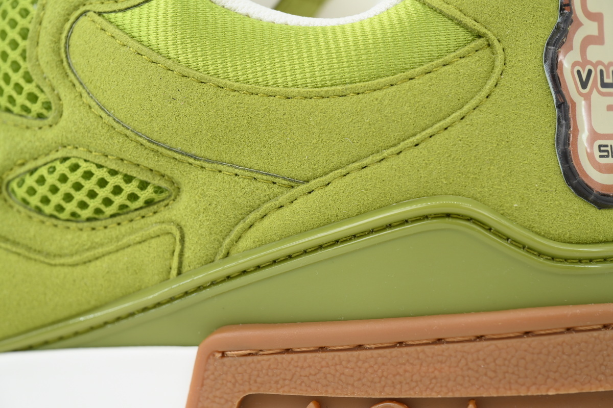 LOUIS VUITTON LV Skate Sneaker Green White