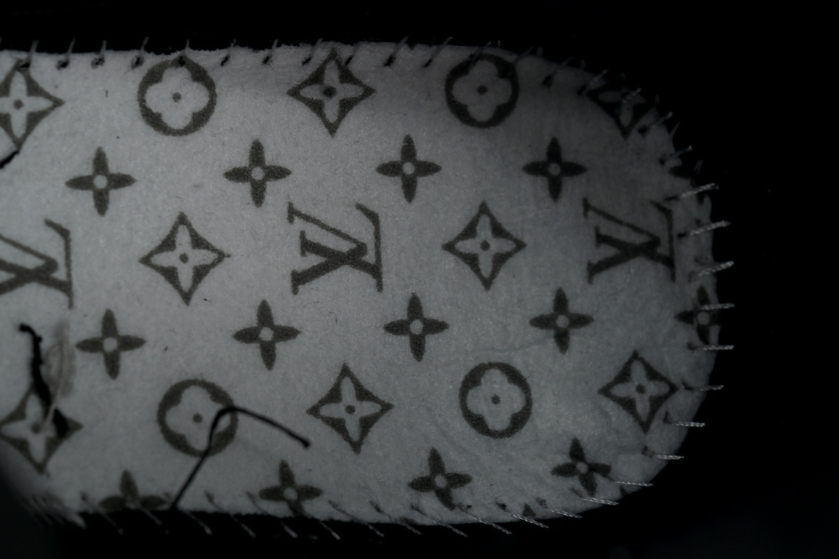 LOUIS VUITTON Skate Horse hair Black Diamond