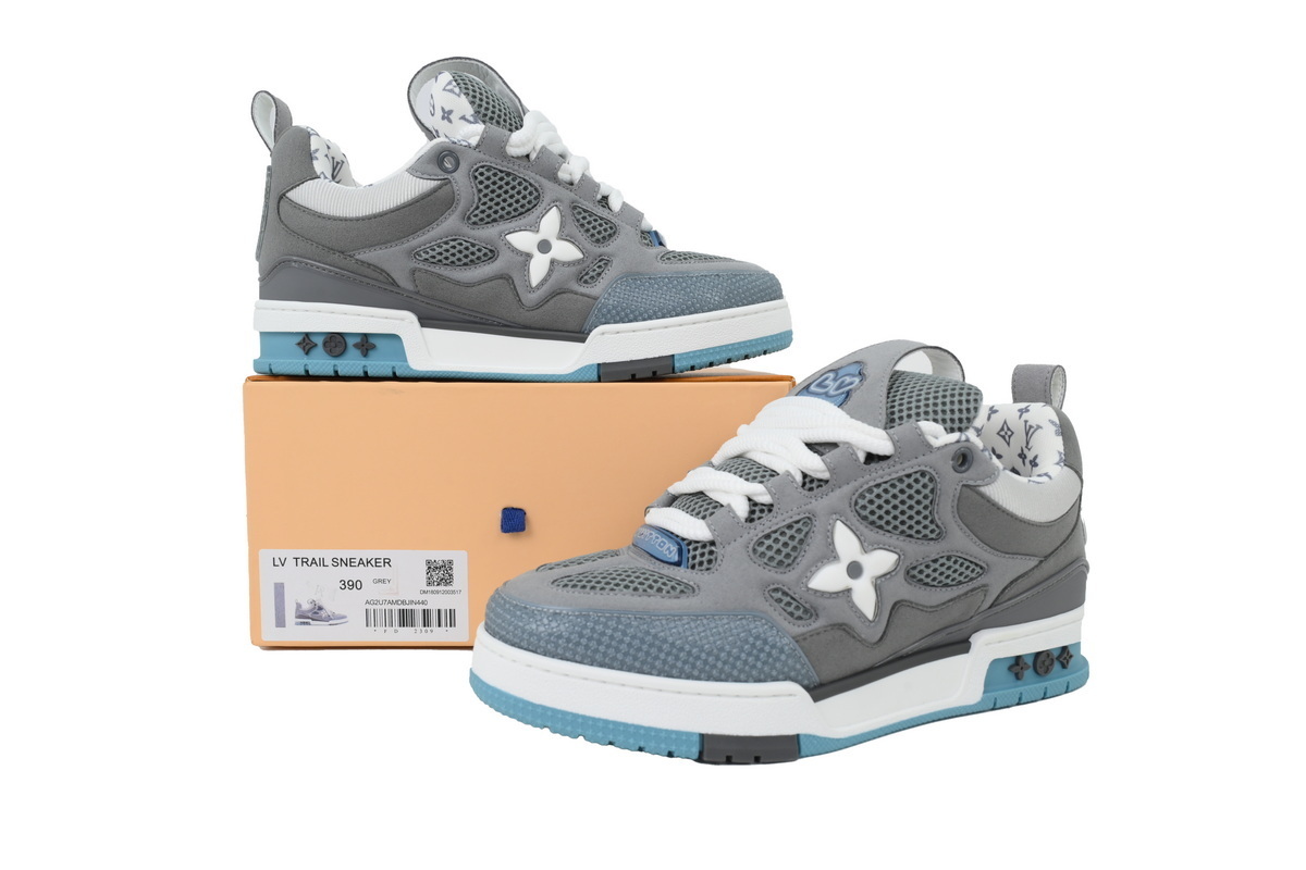 LOUIS VUITTON LV Skate  Light Gray Blue