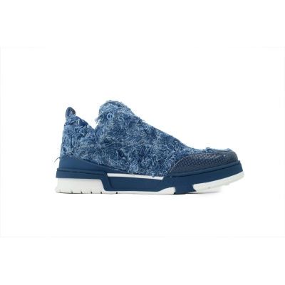 LOUIS VUITTON Skate Plum Blossom Diamond Blue 02