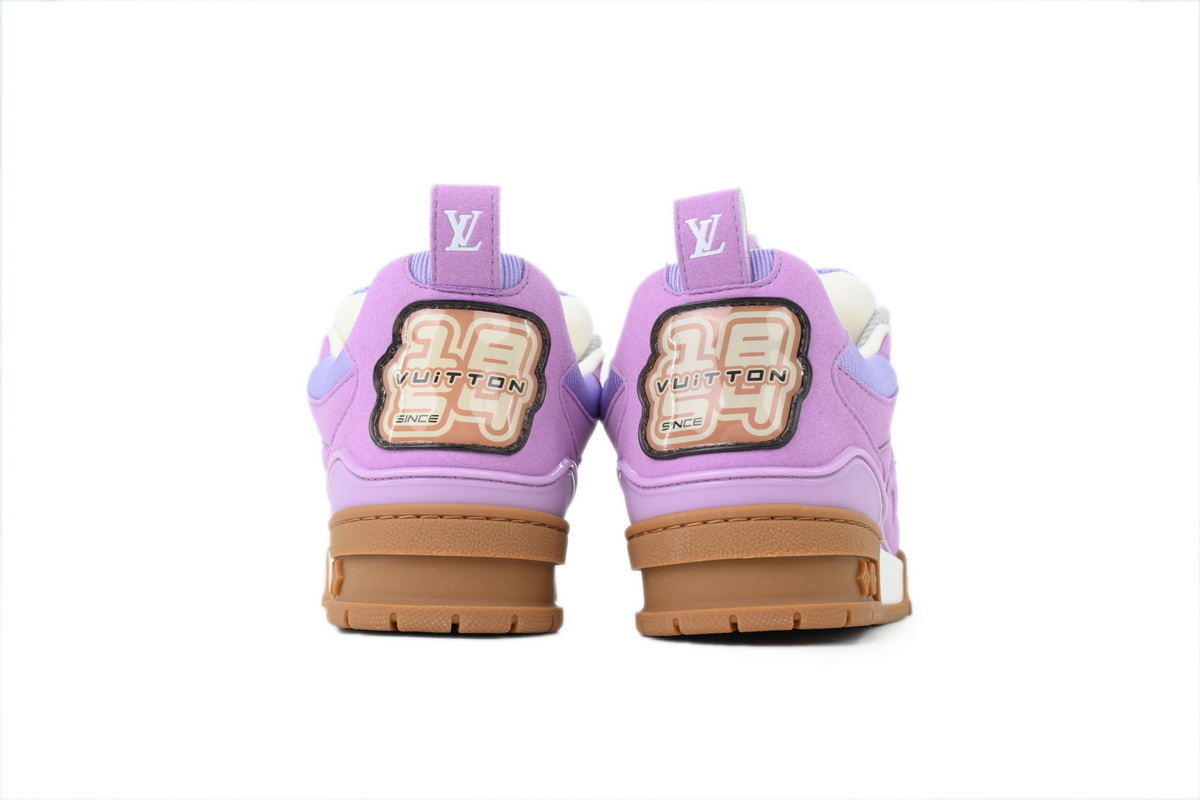 LOUIS VUITTON Purple And White