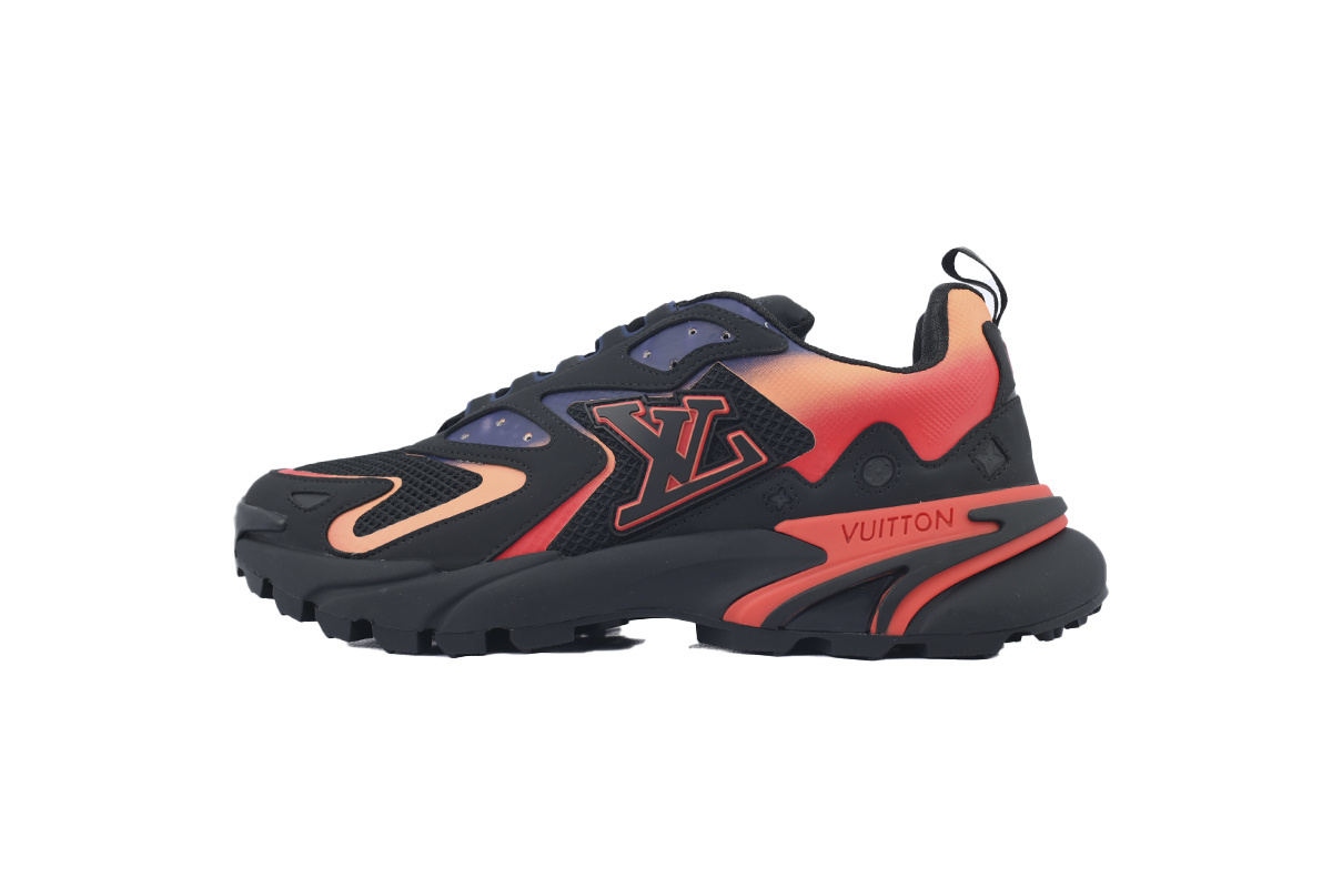 Louis Vuitton Run Tatic Black Orange