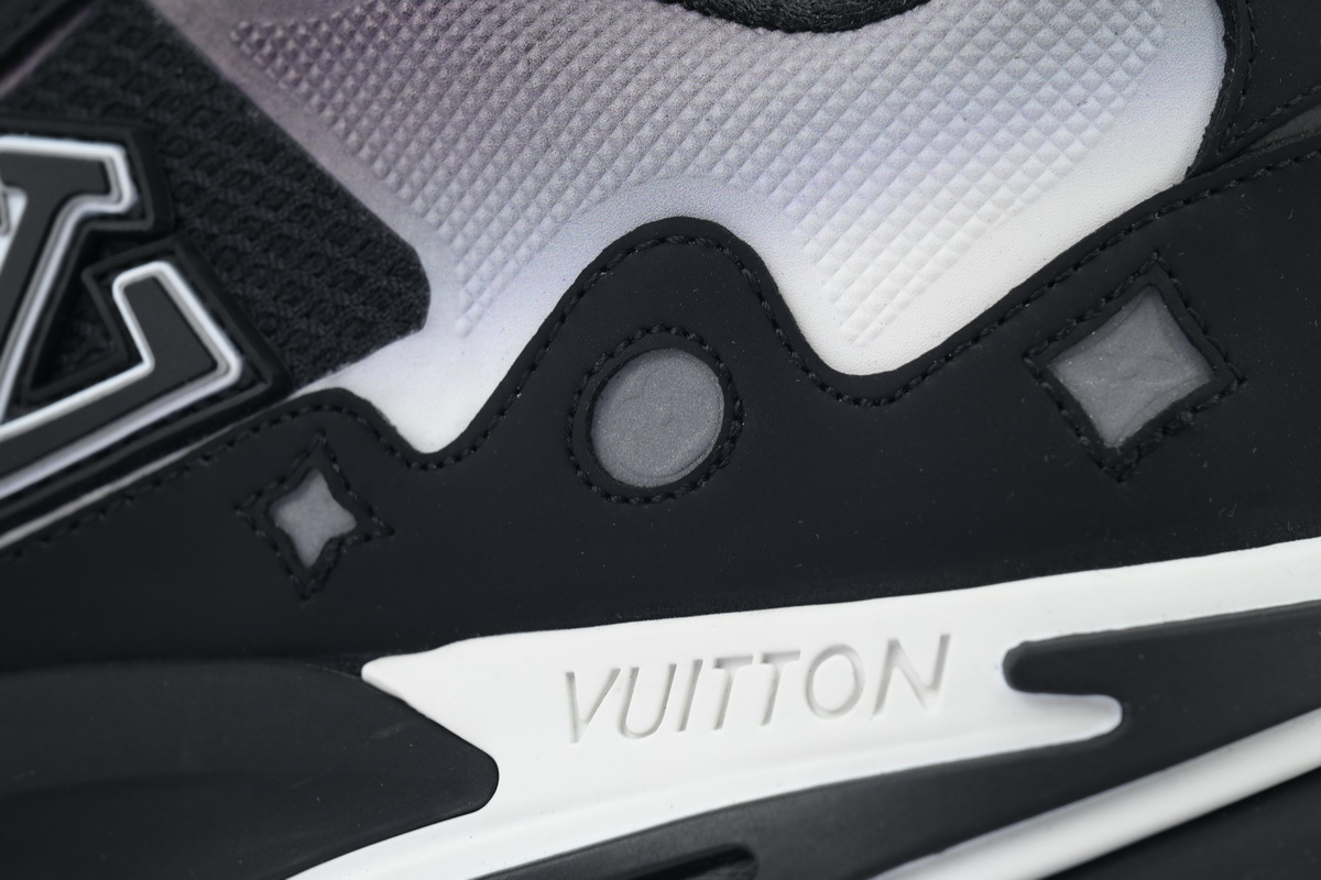Louis Vuitton Run Tatic Black Silver
