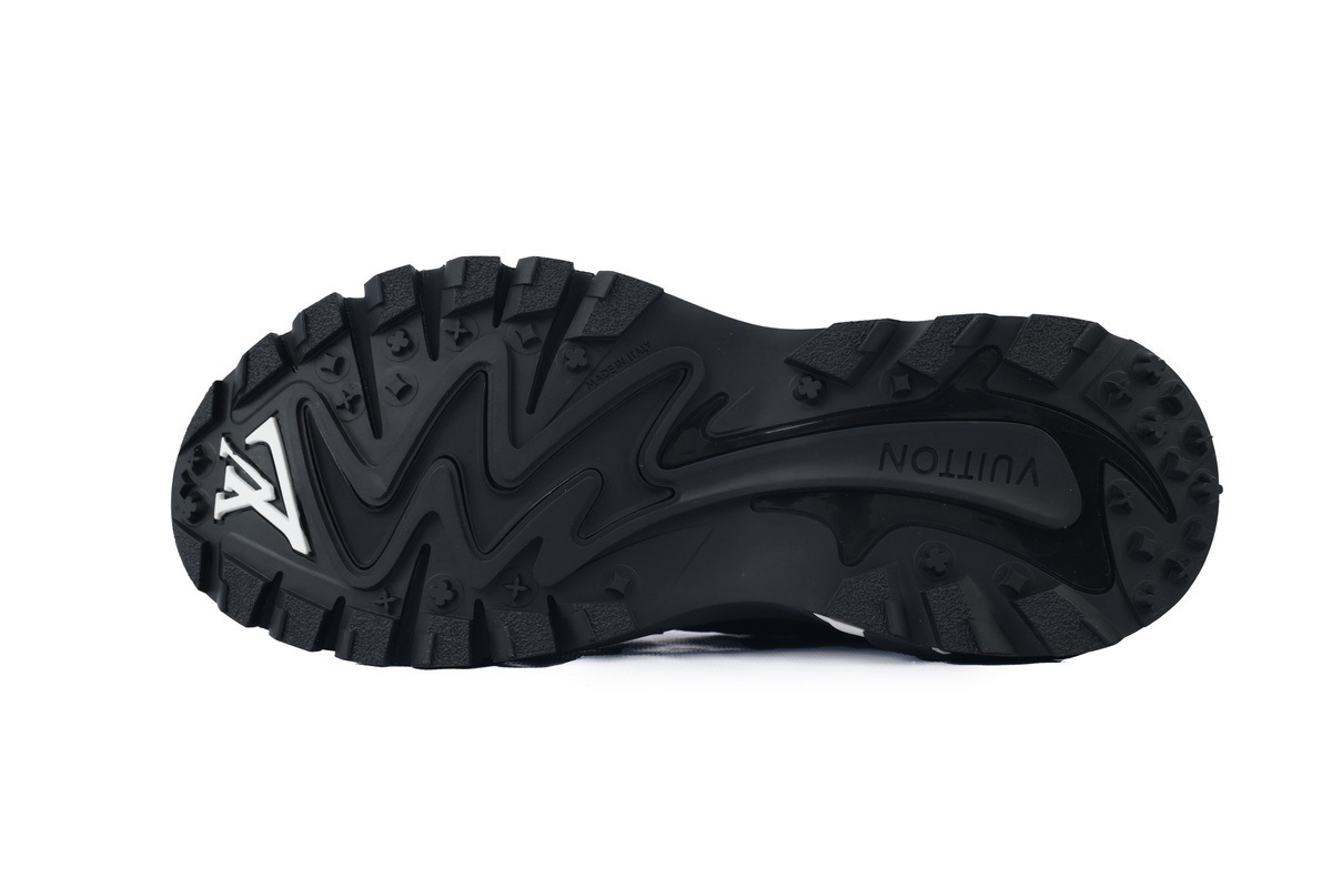 Louis Vuitton Run Tatic Black Silver