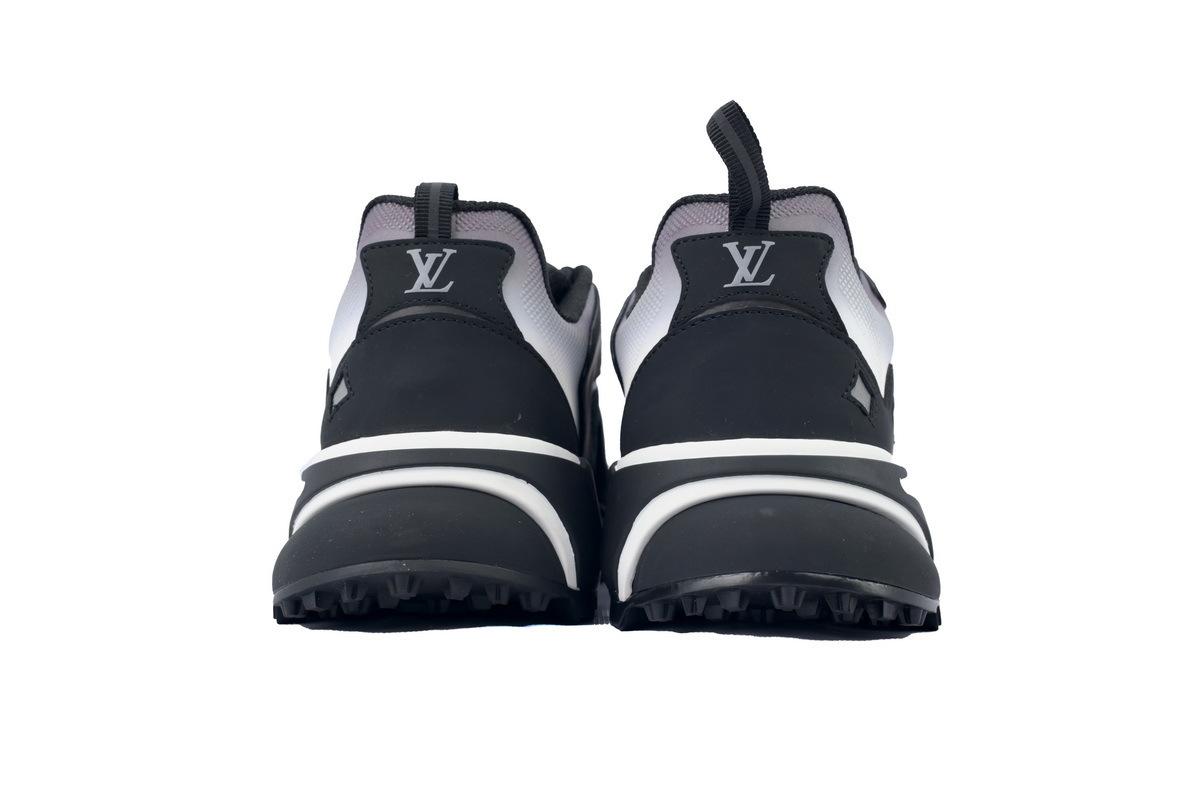Louis Vuitton Run Tatic Black Silver