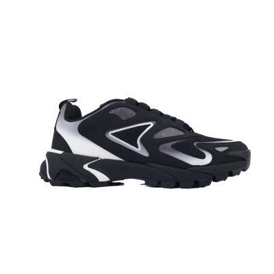 Louis Vuitton Run Tatic Black Silver 02