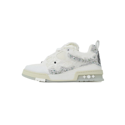 LOUIS VUITTON Silver White Diamond 01