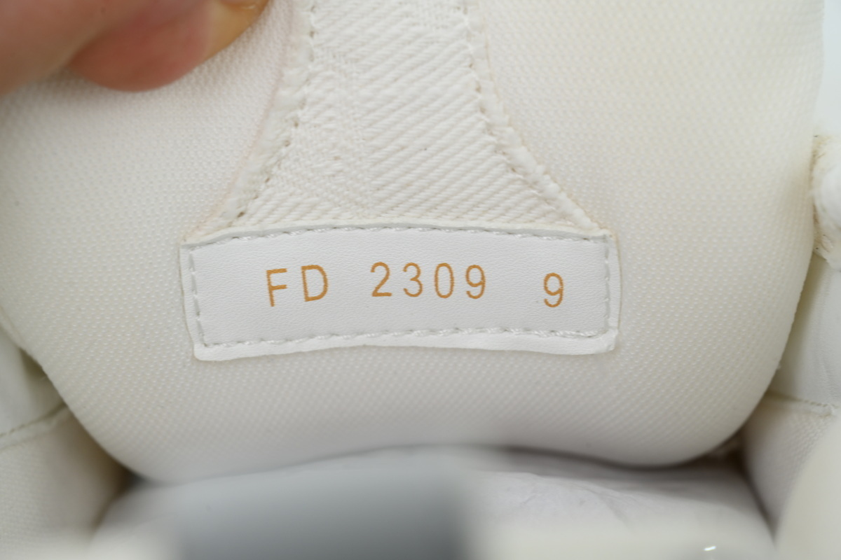 LOUIS VUITTON Silver White Diamond