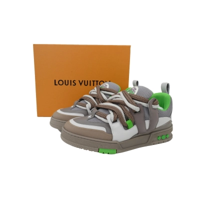 Louis Vuitton Skate Grey Green 02