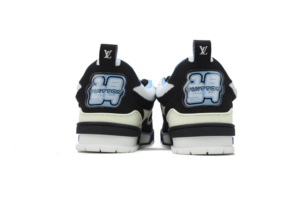 Louis Vuitton LV Skate Sneaker Black Blue 1ADE0H