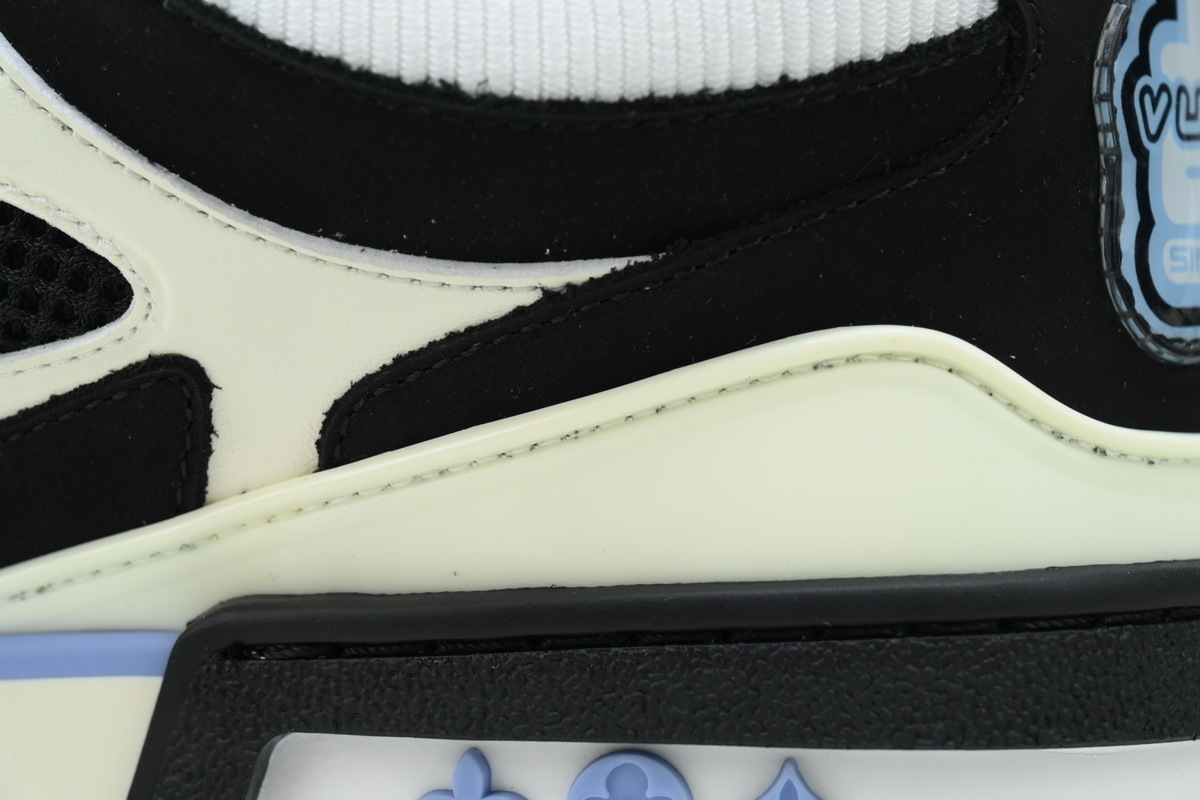 Louis Vuitton LV Skate Sneaker Black Blue 1ADE0H