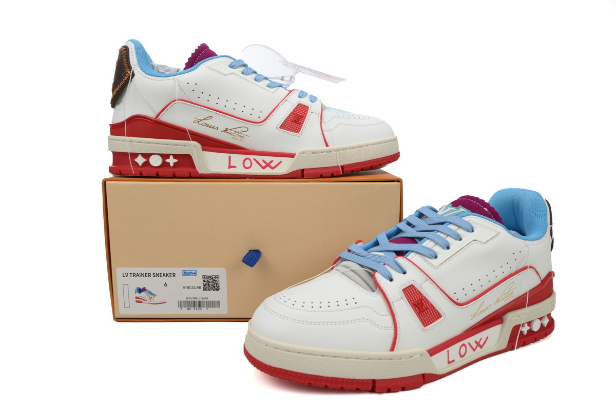 LOUIS VUITTON Trainer Blue Purple