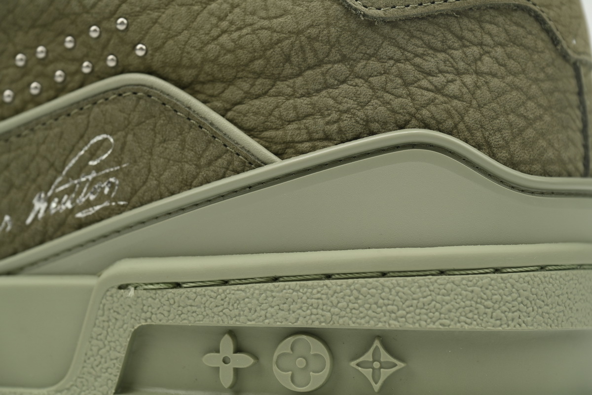 Louis Vuitton Trainer Green