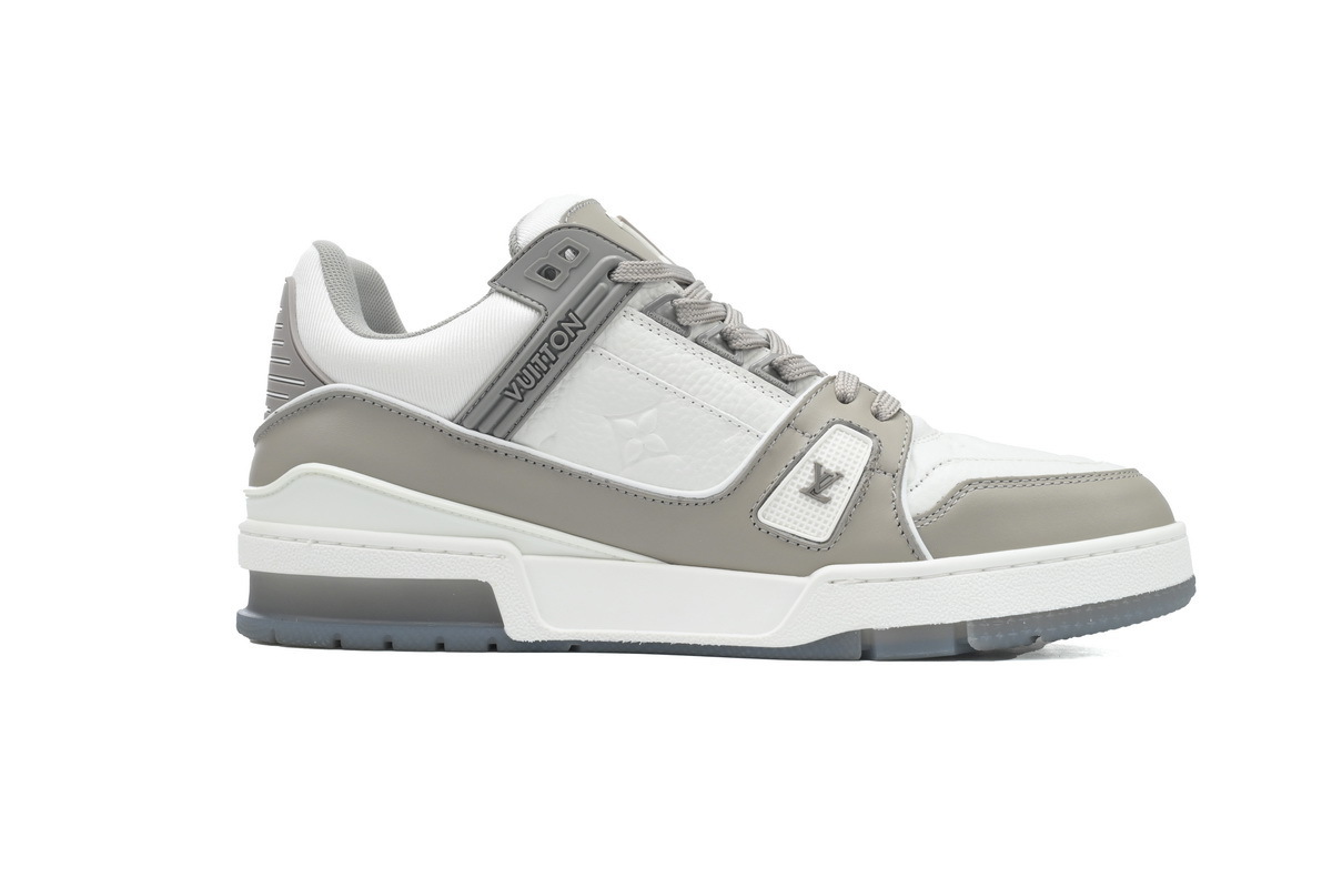 Louis Vuitton Trainer Grey White
