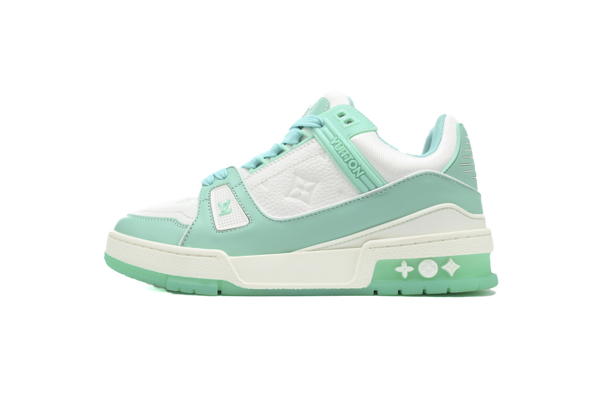 Louis Vuitton Trainer Mint Green
