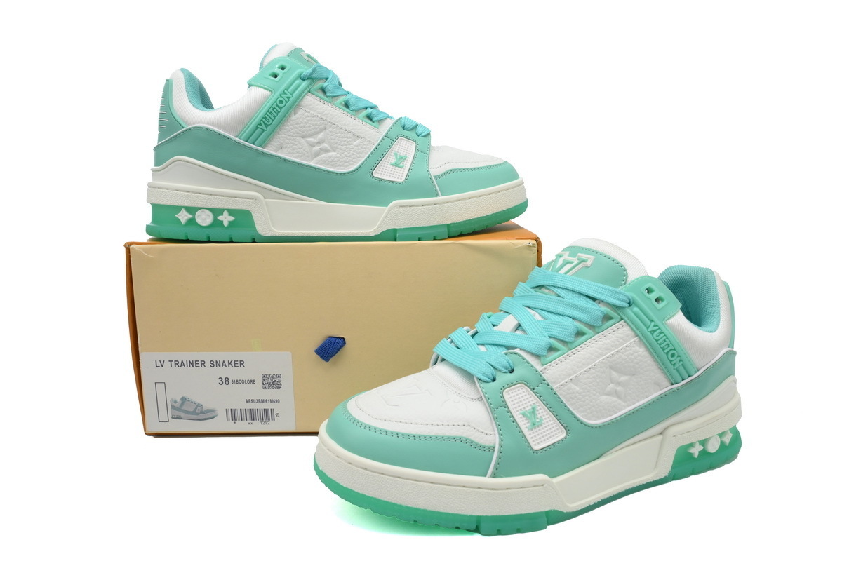 Louis Vuitton Trainer Mint Green