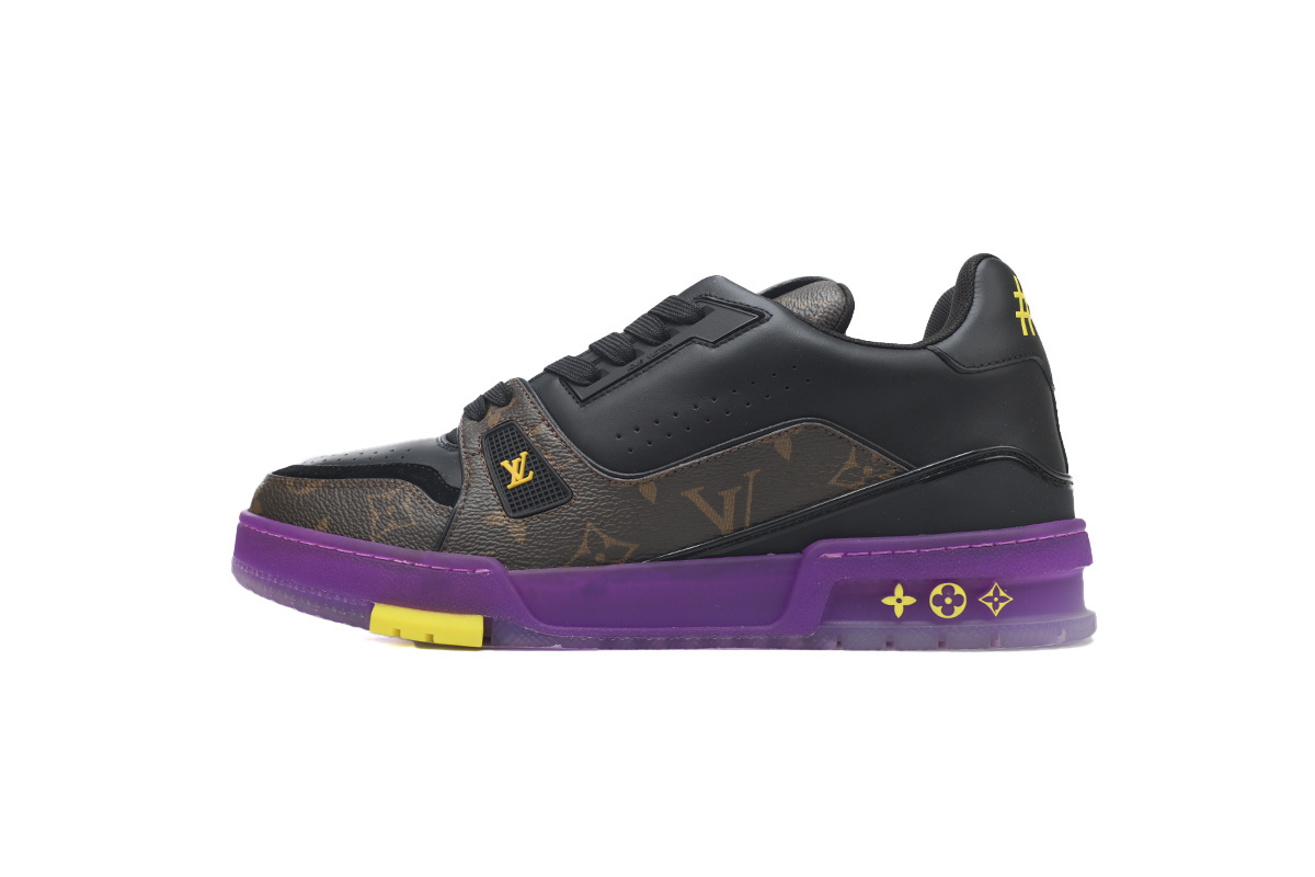 Louis Vuitton Trainer White Orange