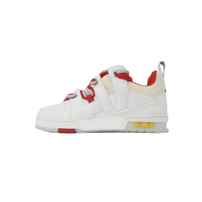 LOUIS VUITTON White And Red Flowers 01