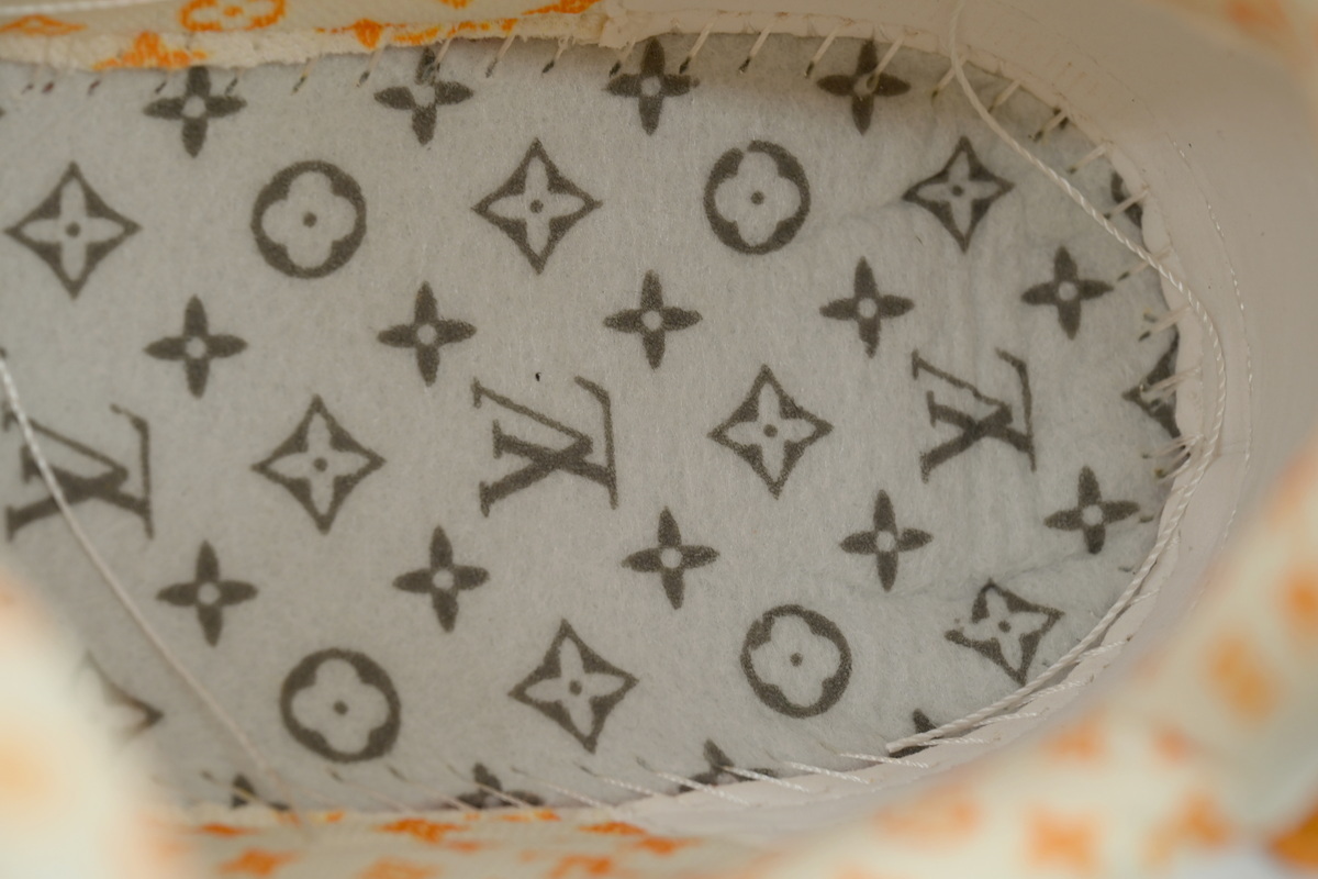 LOUIS VUITTON White And Yellow